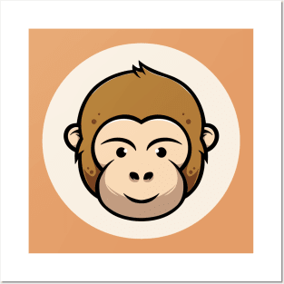 Cute Monkey Posters and Art